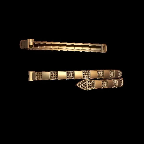 bracelet 3D MODEL Design vintage printer 3d model - Image 3
