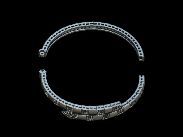 bracelet 3D MODEL Design vintage printer 3d model - Image 10