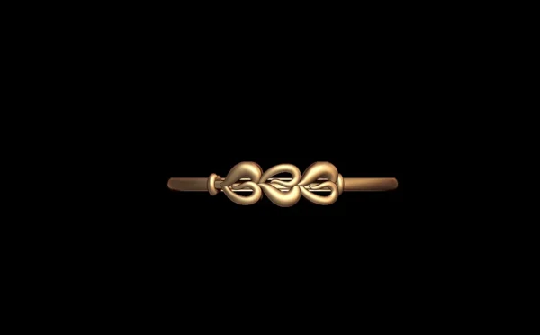 Love bracelet 3d model symbol women jewelry design online - Image 2