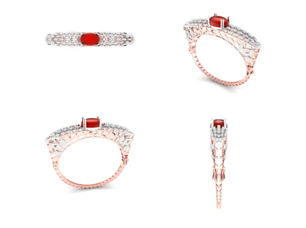 10 Pieces 3DM 3D MODEL Bracelet Diamond - Image 2