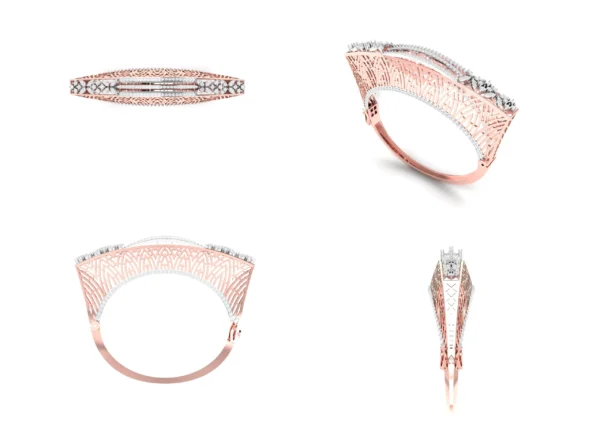 10 Pieces 3DM 3D MODEL Bracelet Diamond - Image 3