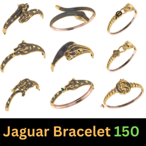 Jaguar Bracelet bracelet 3D Model Animal design online download