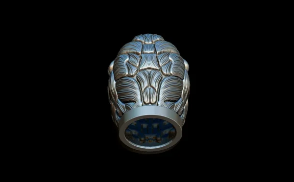 Home / Bracelet / lion head 3D model bracelet stl file lion head 3D model bracelet stl file - Image 4
