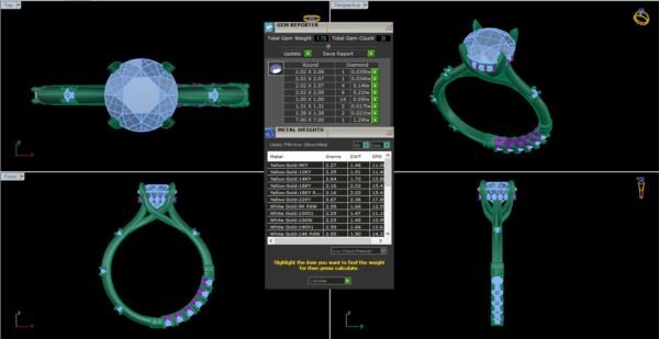 3D Design 1 - Classic-Engagement-Ring - Image 17
