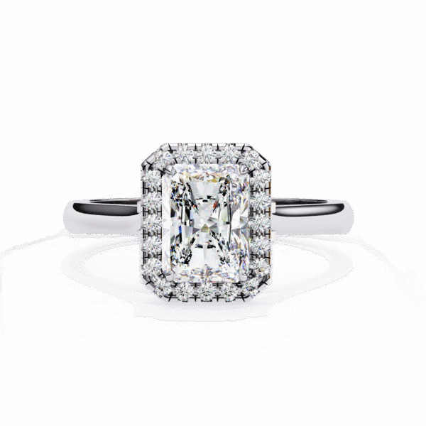 3D Design 8 – Engagement Wedding Ring - Image 2