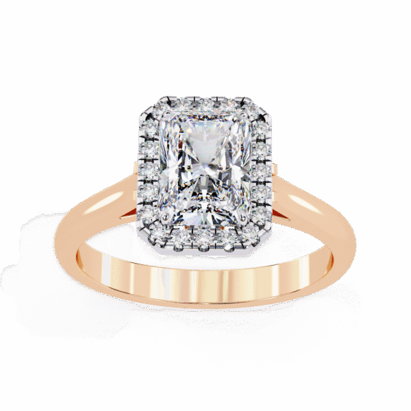 3D Design 8 – Engagement Wedding Ring - Image 11
