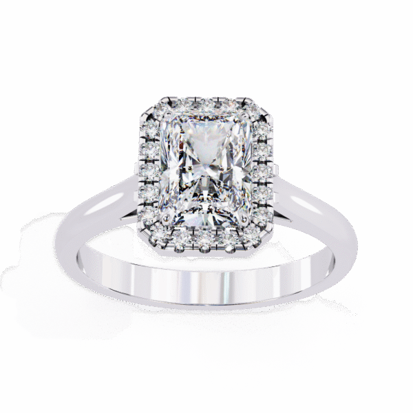 3D Design 8 – Engagement Wedding Ring - Image 12