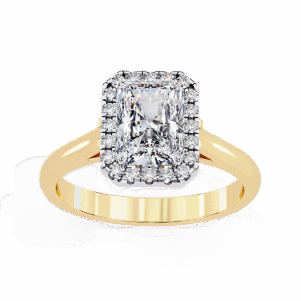 3D Design 8 – Engagement Wedding Ring - Image 13