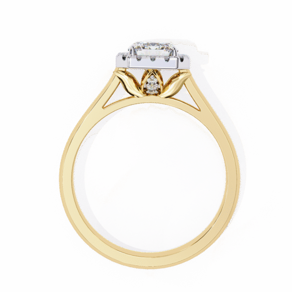 3D Design 8 – Engagement Wedding Ring - Image 6