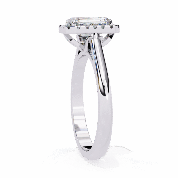 3D Design 8 – Engagement Wedding Ring - Image 8
