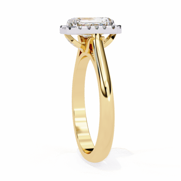 3D Design 8 – Engagement Wedding Ring - Image 9