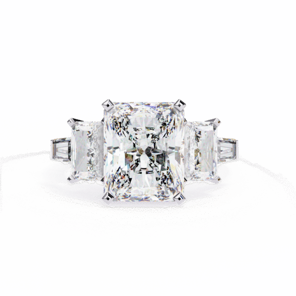 3D Design 9 – Engagement Wedding Ring - Image 4