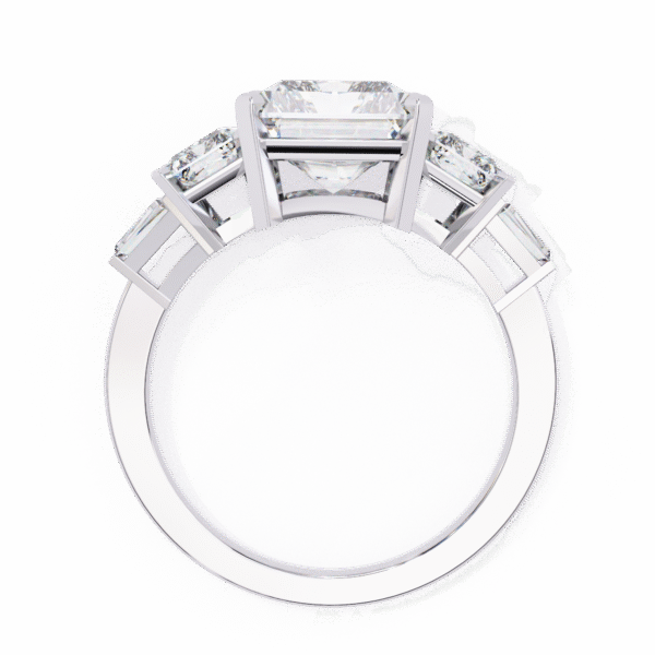 3D Design 9 – Engagement Wedding Ring - Image 6