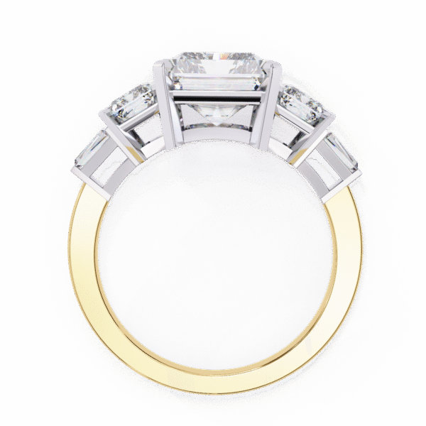3D Design 9 – Engagement Wedding Ring - Image 7
