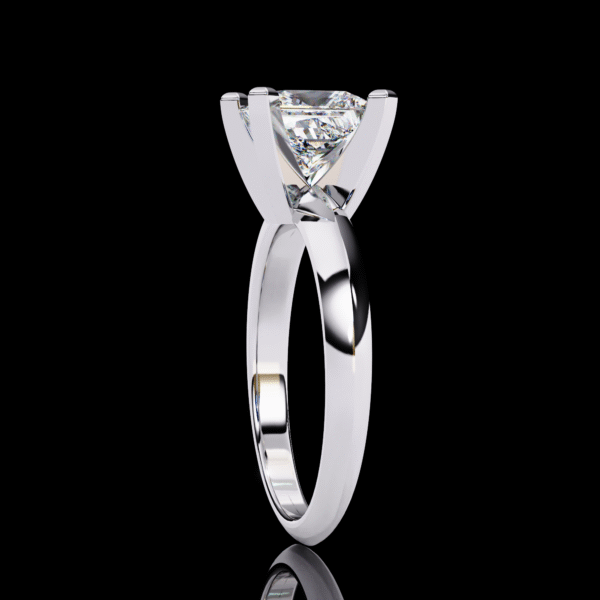 3D Design 5 – Silver Wedding Ring - Image 14