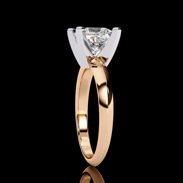 3D Design 5 – Silver Wedding Ring - Image 16