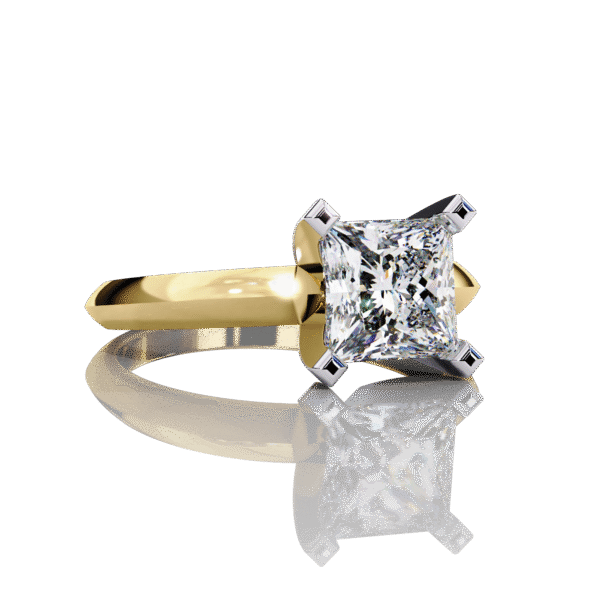 3D Design 5 – Silver Wedding Ring - Image 6