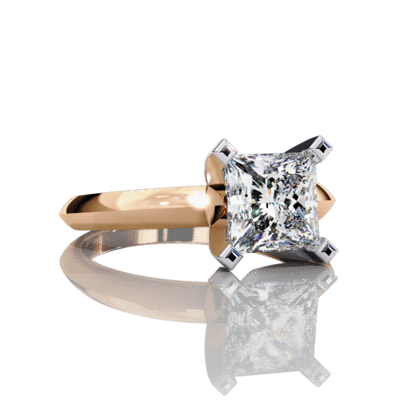 3D Design 5 – Silver Wedding Ring