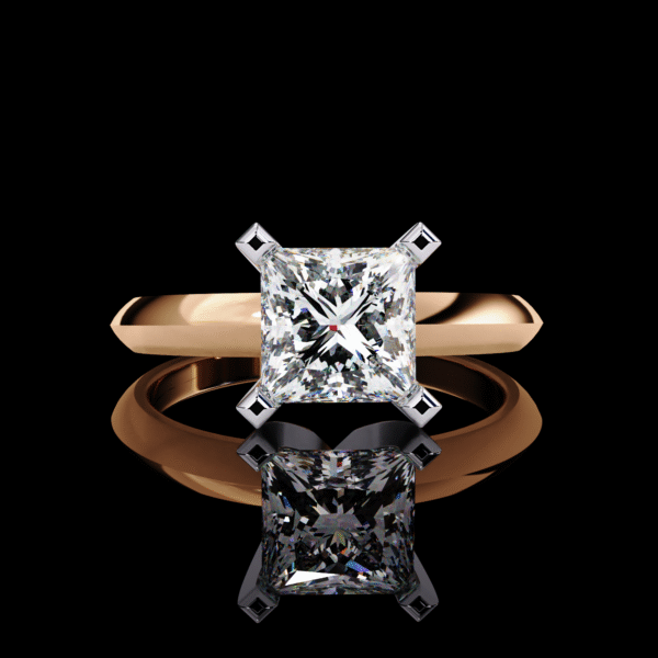 3D Design 5 – Silver Wedding Ring - Image 10