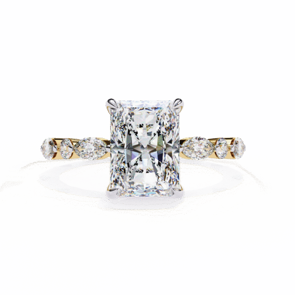 3D Design 15 – Engagement Wedding Ring - Image 5