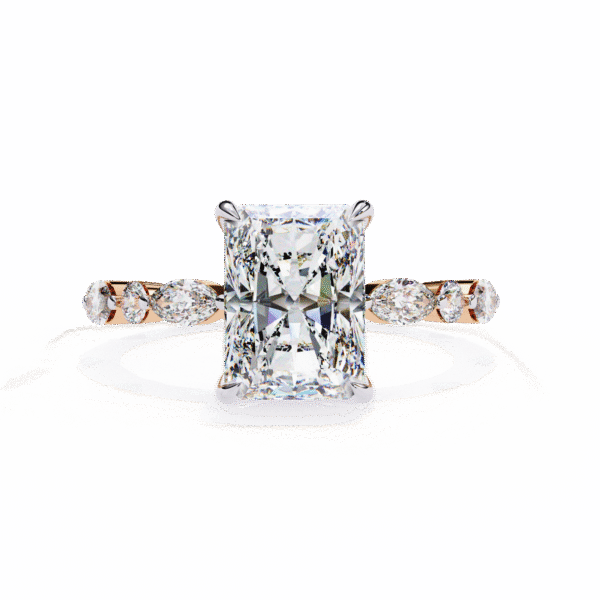 3D Design 15 – Engagement Wedding Ring - Image 7