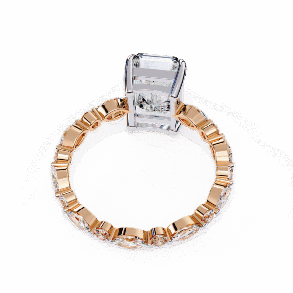 3D Design 15 – Engagement Wedding Ring - Image 8