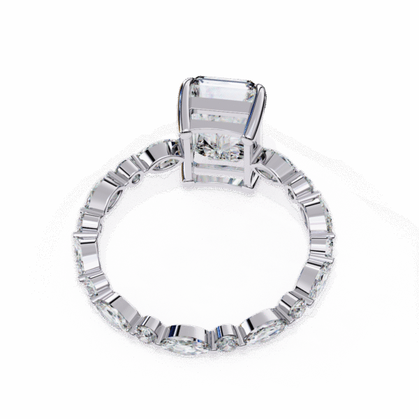 3D Design 15 – Engagement Wedding Ring - Image 9