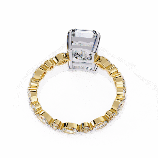 3D Design 15 – Engagement Wedding Ring - Image 10