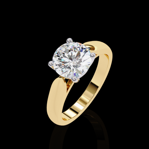 3D Design 7 – Engagement Wedding Ring - Image 16