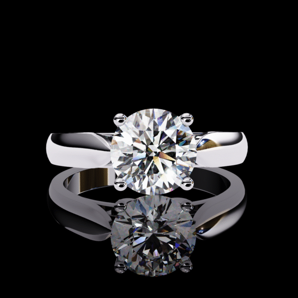 3D Design 7 – Engagement Wedding Ring - Image 6