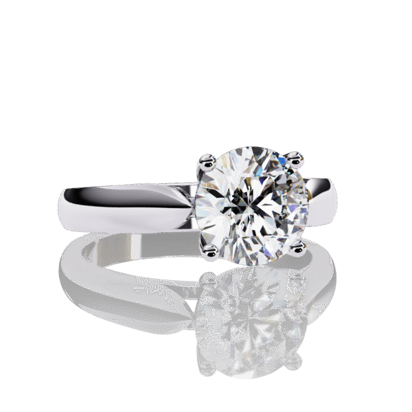 3D Design 7 – Engagement Wedding Ring - Image 7