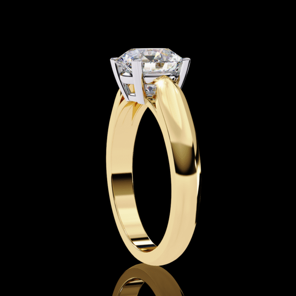 3D Design 7 – Engagement Wedding Ring - Image 10