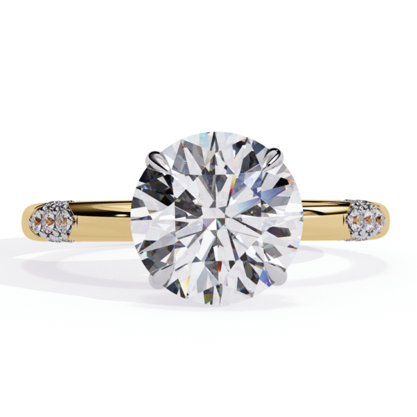 3D Design 11 – Engagement Wedding Ring - Image 2