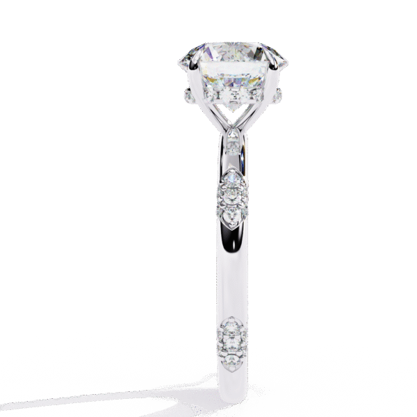 3D Design 11 – Engagement Wedding Ring - Image 11