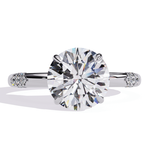 3D Design 11 – Engagement Wedding Ring - Image 5