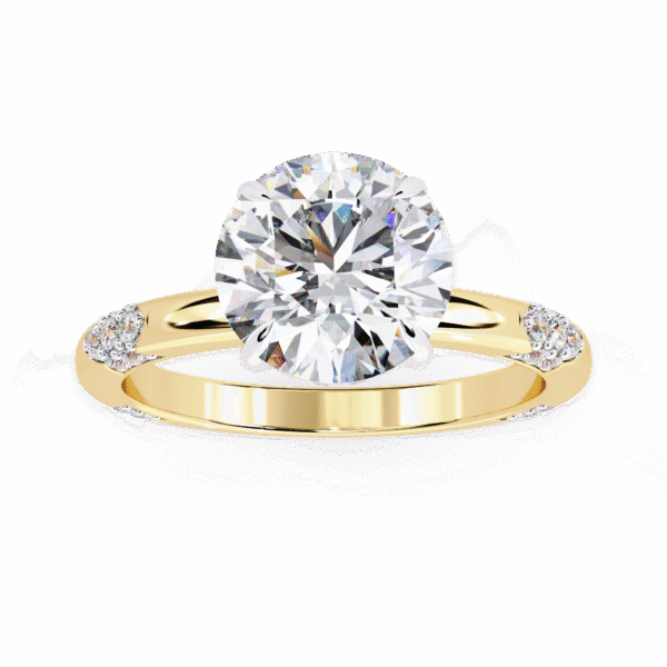 3D Design 11 – Engagement Wedding Ring - Image 6