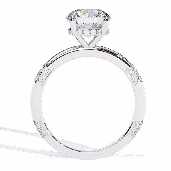 3D Design 11 – Engagement Wedding Ring - Image 10