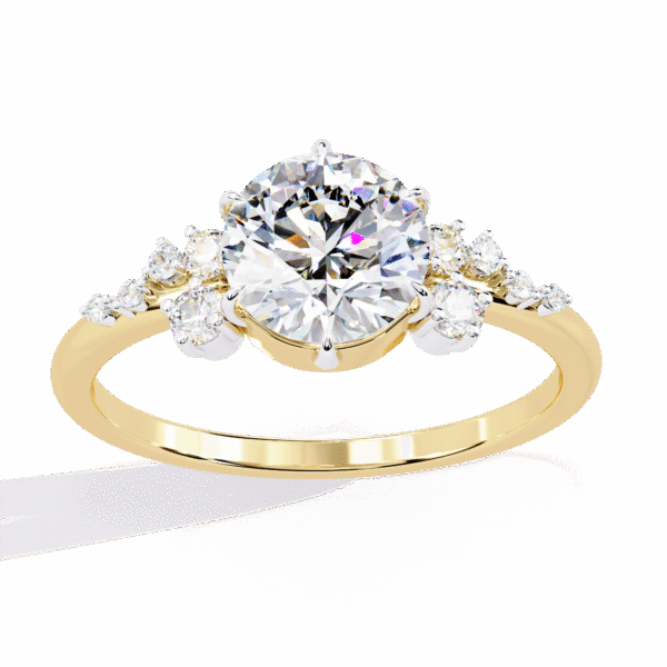 3D Design 16 – Engagement Wedding Ring