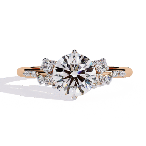 3D Design 16 – Engagement Wedding Ring - Image 5