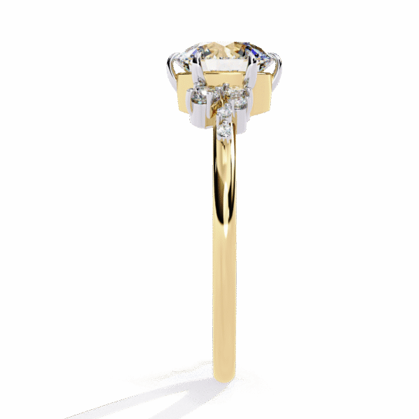 3D Design 16 – Engagement Wedding Ring - Image 6