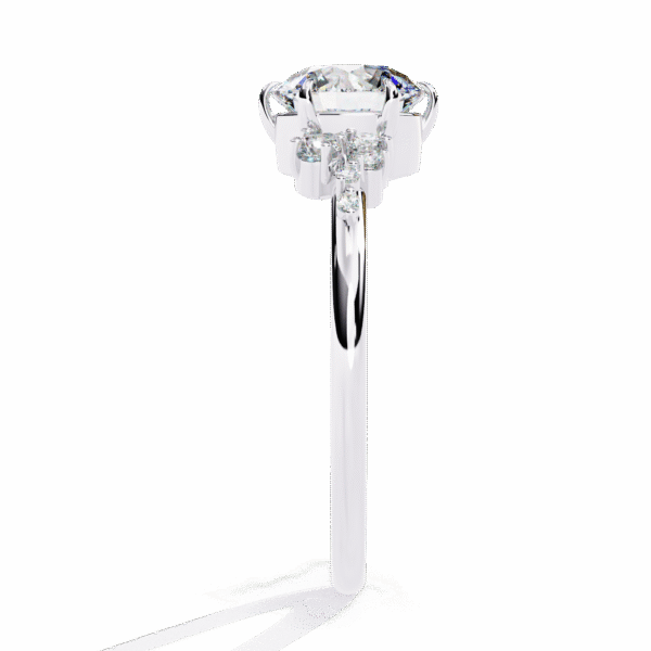 3D Design 16 – Engagement Wedding Ring - Image 8