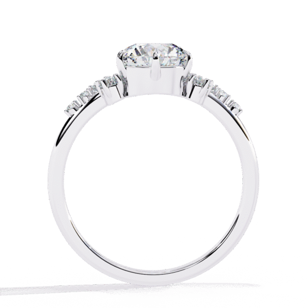 3D Design 16 – Engagement Wedding Ring - Image 9