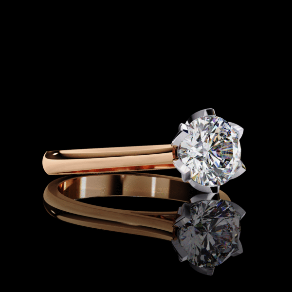 3D Design 6 – Engagement Wedding Ring - Image 15