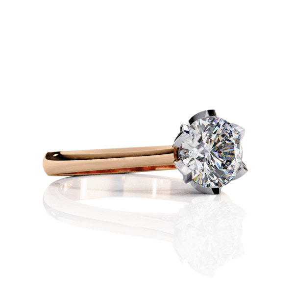 3D Design 6 – Engagement Wedding Ring - Image 16