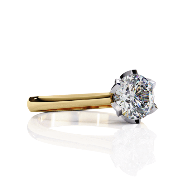 3D Design 6 – Engagement Wedding Ring - Image 17