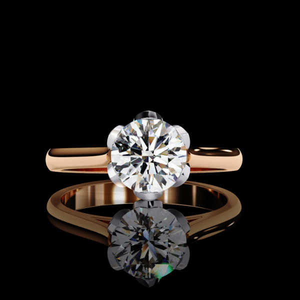 3D Design 6 – Engagement Wedding Ring - Image 6