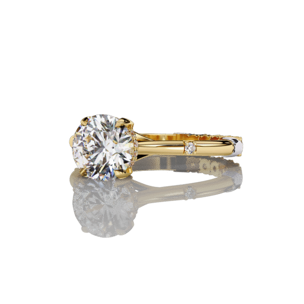 3D Design 1 - Classic-Engagement-Ring - Image 4