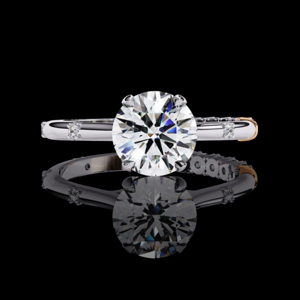 3D Design 1 - Classic-Engagement-Ring - Image 7