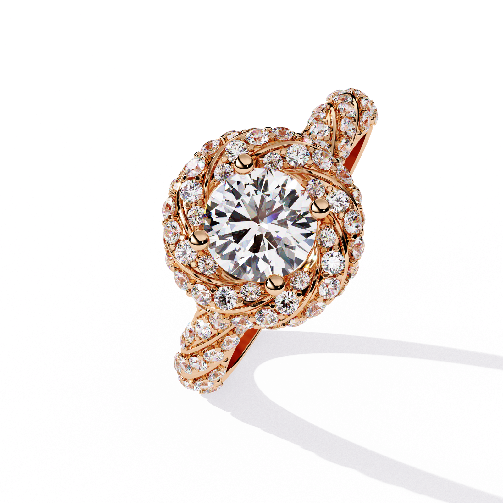3D Design 12 – Engagement Wedding Ring