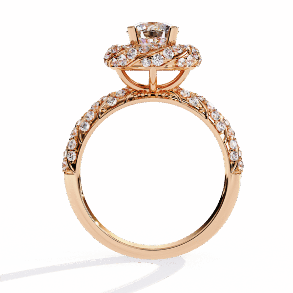 3D Design 12 – Engagement Wedding Ring - Image 7